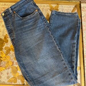 Levi's 501 Blue Denim Jeans Womens Size 31